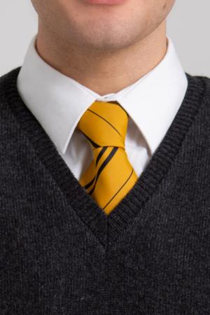 OFFICIAL WARNER BROS. HARRY POTTER HUFFLEPUFF HOUSE TIE